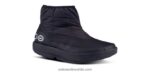 cl OOFOS bota baja oomg para hombre negro R8F86160