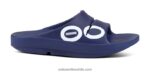 cl OOFOS chanclas deportivas ooahh para mujer blanco marino R8F8653 - Imagen 2