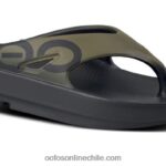 cl OOFOS sandalia sport ooriginal mujer verde táctico R8F862
