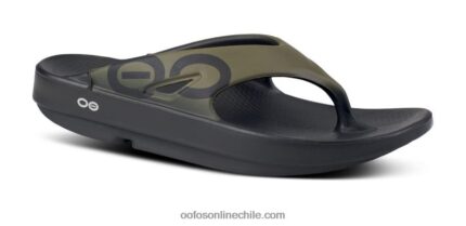 cl OOFOS sandalia sport ooriginal mujer verde táctico R8F862